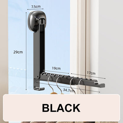 🔥Hot Sale ⚡BUY 1 GET 1 FREE💥Suction Cup Extendable Folding Drying Rack – No-Drill, Space-Saving, for Bathroom Balcony 👚