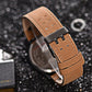 Bold Dial Analog Watch with Date Function