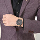 Bold Dial Analog Watch with Date Function