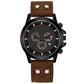 Bold Dial Analog Watch with Date Function