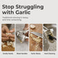 Premium Garlic Press with Soft Easy-Squeeze Ergonomic Handle