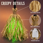🧙 LIMITED-TIME 55% OFF! 🥳Animated Witch Broom Halloween Decoration with Lights and Sound