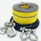 🏆 Last Day Special Price £9.99! 🎁8-Ton Tow Rope with U-Shackle Hooks