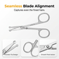 Manual Nose Hair Trimmer with Safety Tip