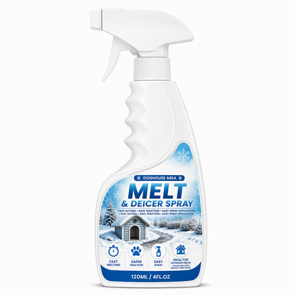 🥳2026 HOT SALE🥳💞50K+ SOLD! ❄️🐾  Outdoor De-Icing & Snow Melting Spray – pet-safe, dissolves frost on contact. Clear steps, walkways & patios fast! 🛡️✅