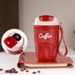 🎁☕️ Smart Temperature Display Coffee Tumbler – Double-Wall Vacuum & Carry Strap, Keep Drinks at the Right Temperature on the Go ✨